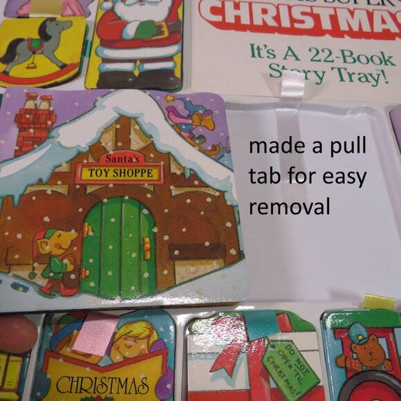 Christmas Board Book 22 bk set also a good children's interactive display Kids - Picture 14 of 17